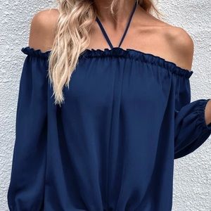 Navy Blue Top 4XL  NWOT